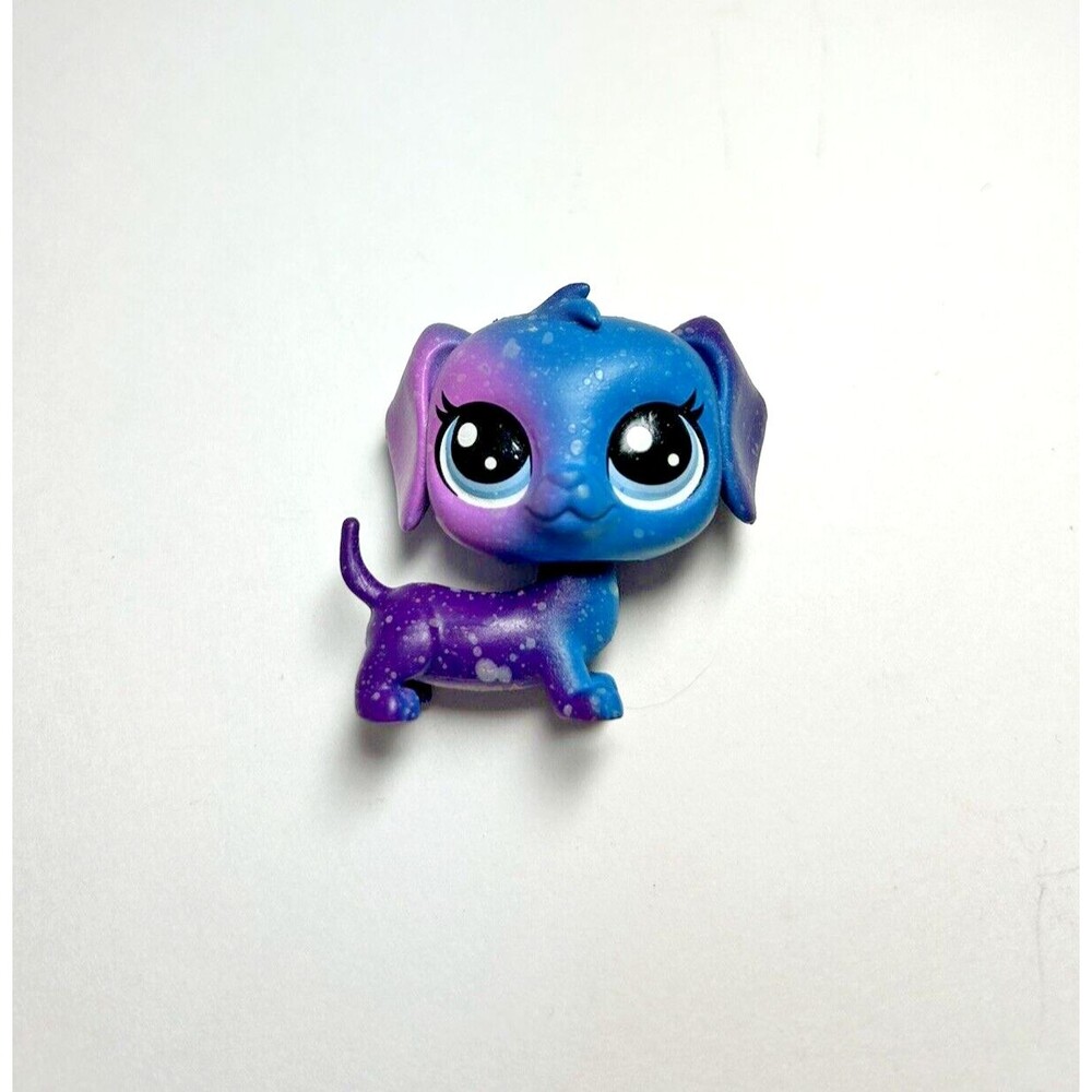 Littlest Pet Shop COSMIC Pounce Dachshund Dog Planemo #3-31 LPS Galaxy